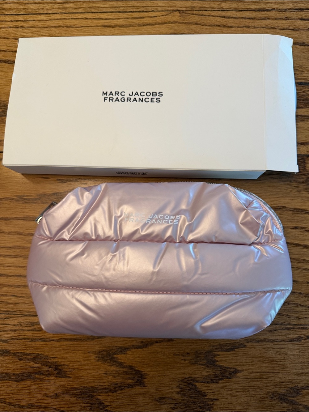 NWT - Marc Jacob’s Pink Puffer Cosmetic Bag
